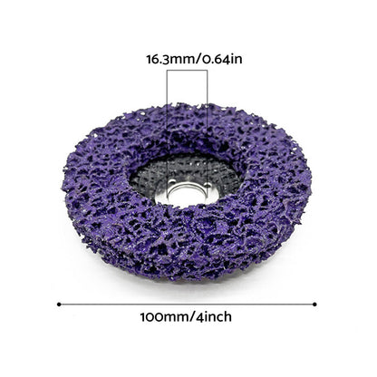10x 4'' Poly Strip Disc Paint Stripping Wheel Abrasive Discs Suitable for Grinder