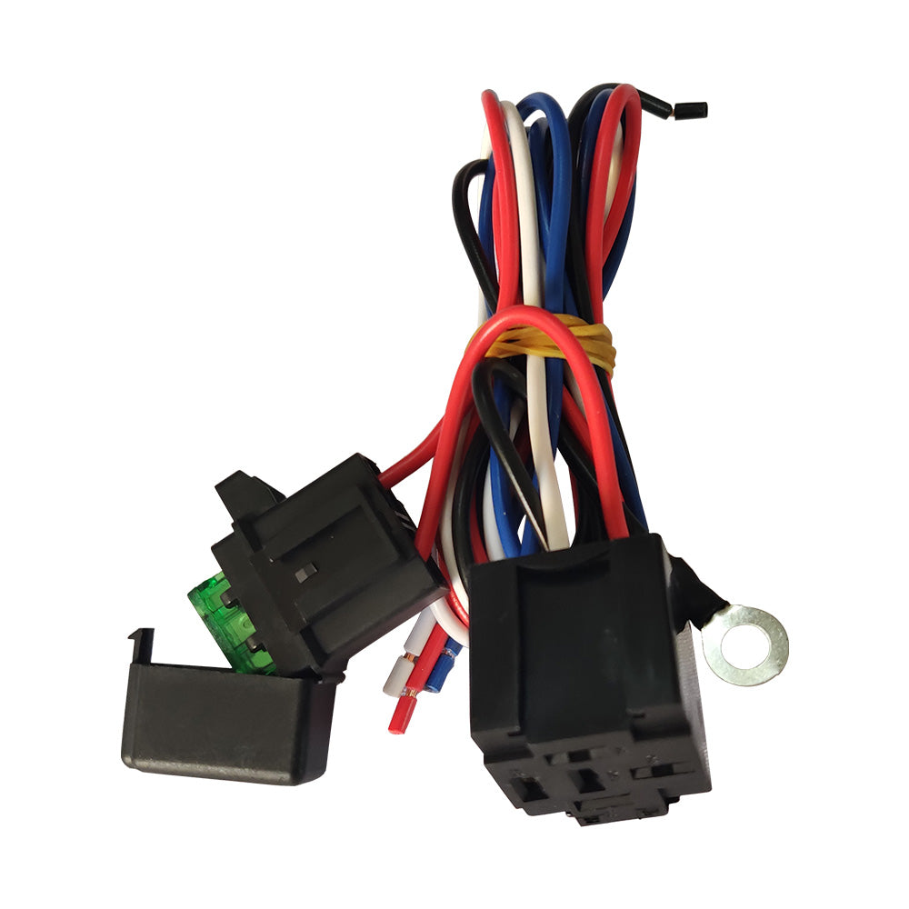 Thermo Radiator Fan Sensor Temp Controller Switch 12V DC Wiring Relay.