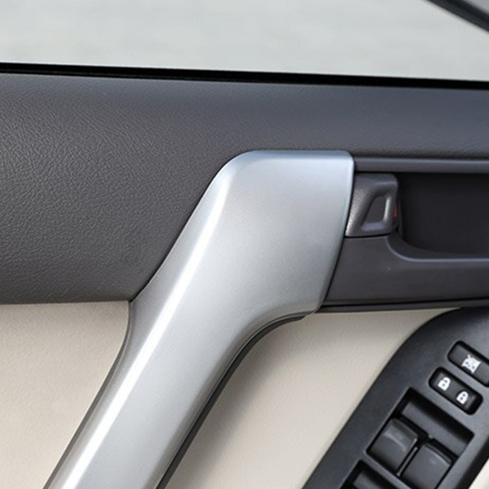 4PCS Matte Front Door Armrest Cover Trim Suitable For Land Cruiser Prado J150.