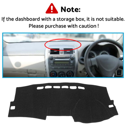 Dash Mat Suitable for Toyota Corolla ZZE122