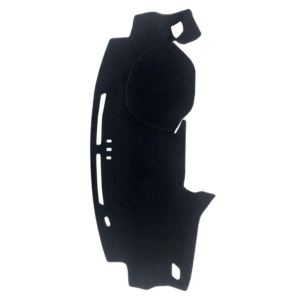 RHD Non-Slip Dash Mat Black Carpet Suitable for Nissan Leaf