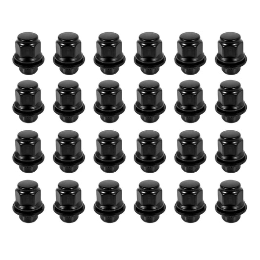 24x Extreme 12x1.5mm Alloy Wheel Lug Nuts Suitable For Toyota Landcruiser 200