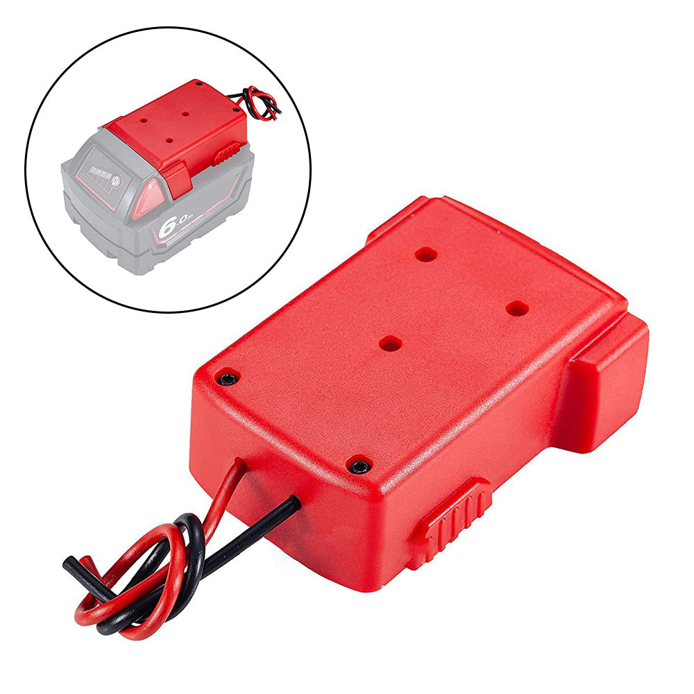 Step Down Voltage Converter Compatible with Milwaukee Battery Dock DIY Adapter.
