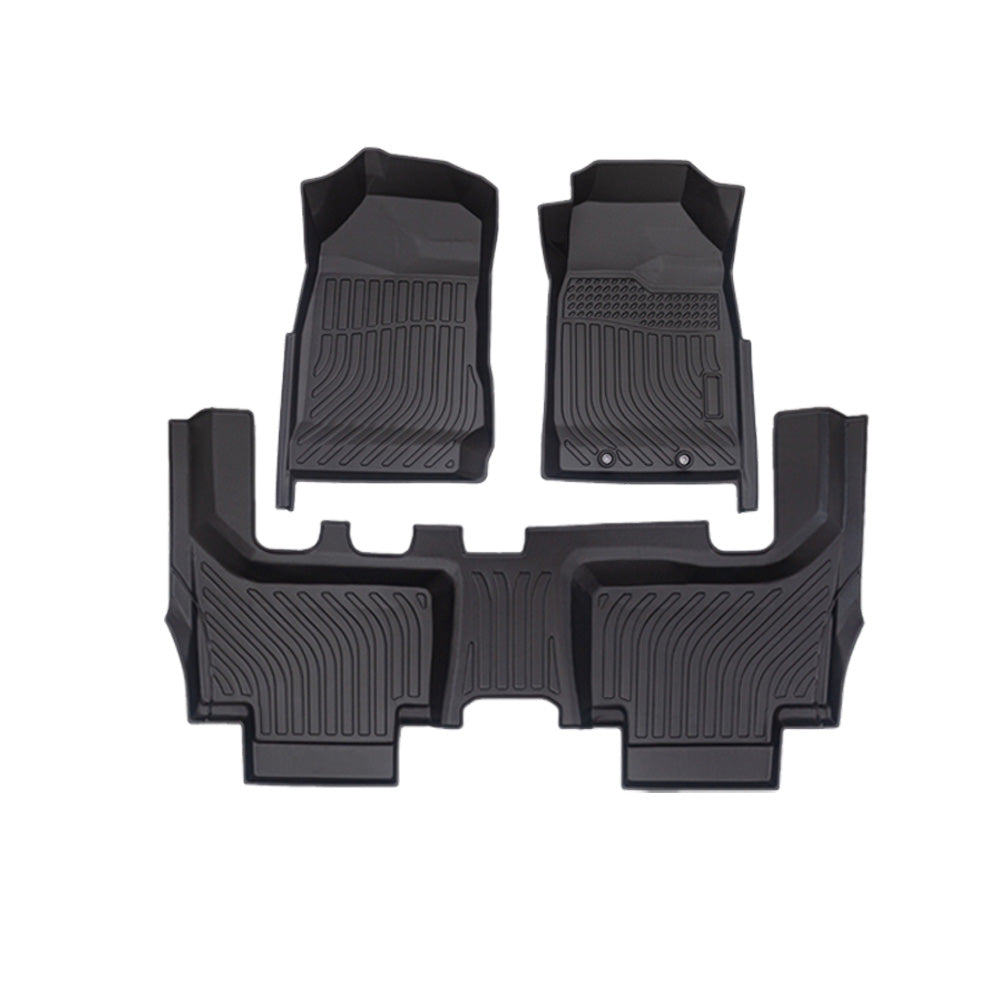 3D TPE Floor Mats Suitable for Isuzu MU-X 2012-2021 Anti-Slip Waterproof