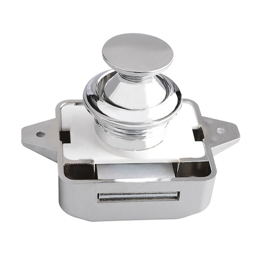 Push Button Latch Knob Catch Lock Suitable For RV Drawer Cupboard Door Caravan Cabinet