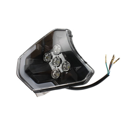 Motorcycle LED Headlight Suitable For XCF SXF EXC KTM XCW 250 300 350 450 500.