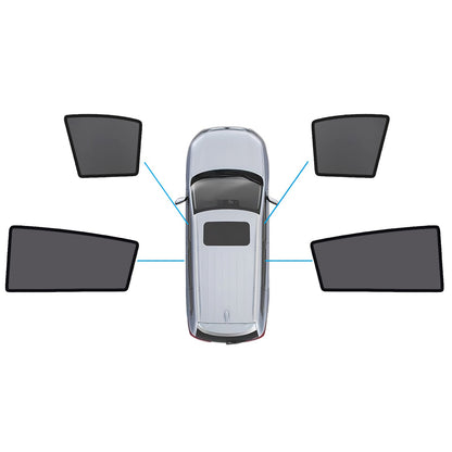 Magnetic Sun Shades Front Windows Suitable For Nissan Tiida C11 Hatch 2004-2010