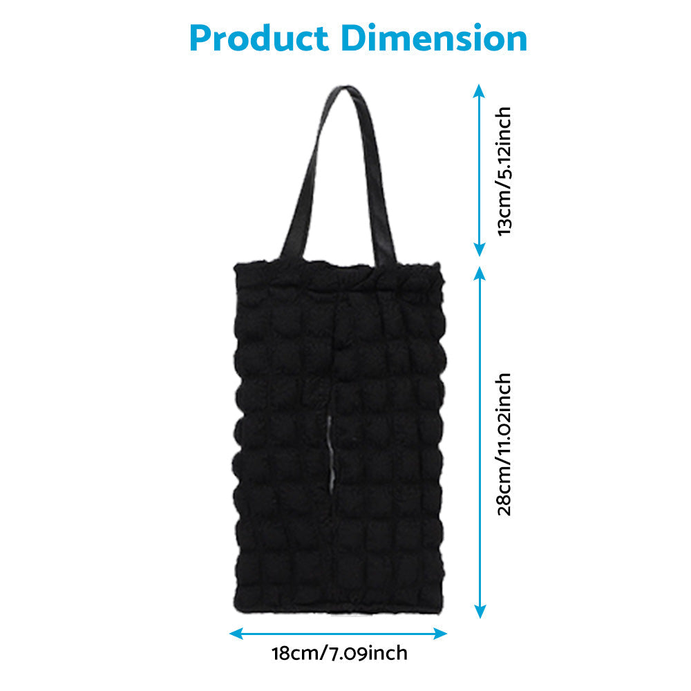 2PCS Hanging Tissue Holder Box Car Back Seat Travel Napkin Holder Paper Holder.