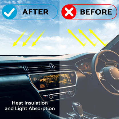 Non-Slip Dash Mat Suitable For LDV D90 SV9A 2017-2022 Black Dashboard Cover