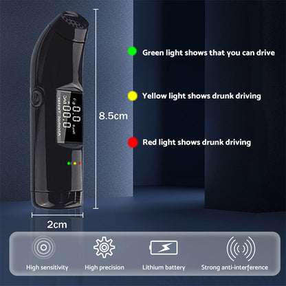 Portable LCD Digital Alcohol Breath Tester Personal Breathtester
