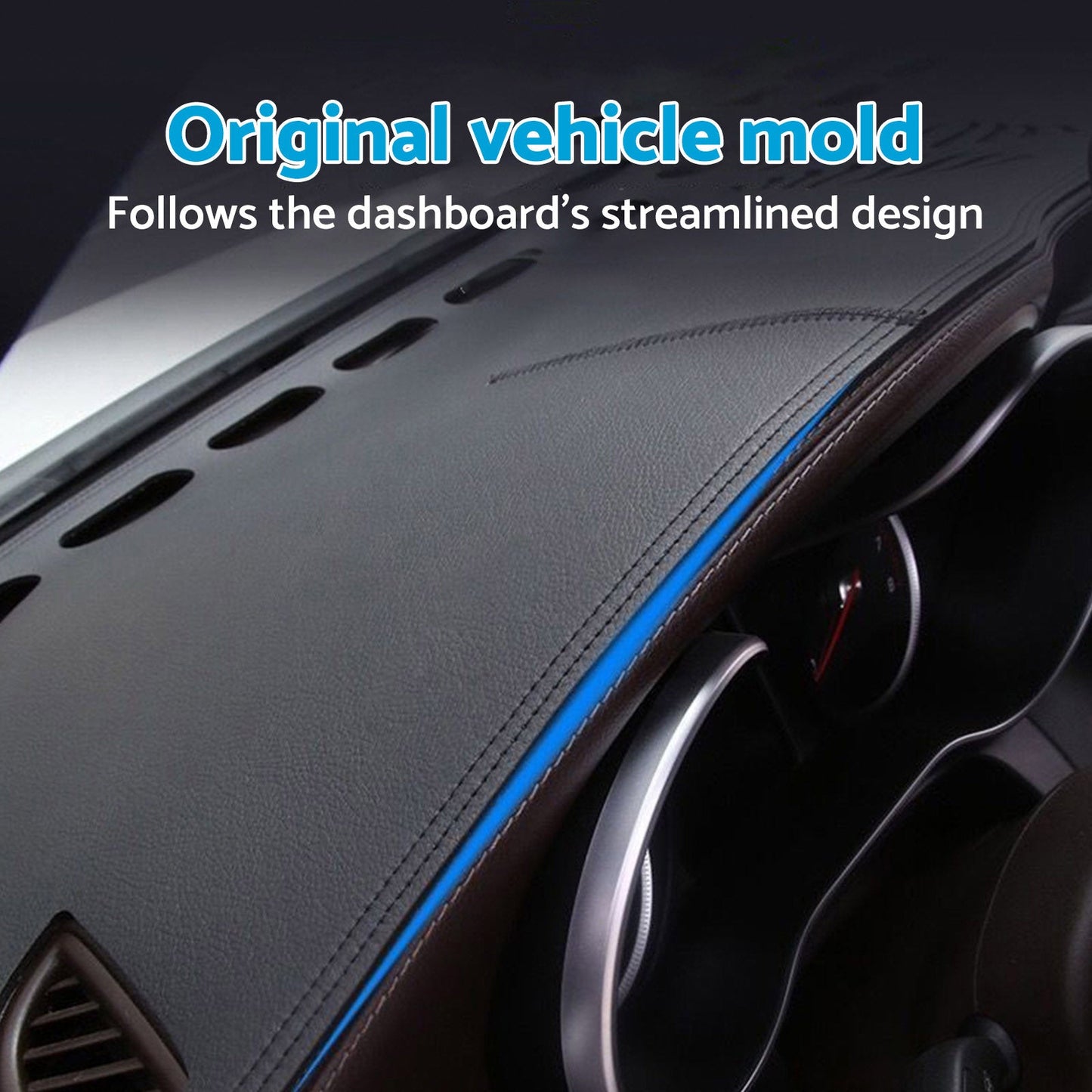 Dashboard Protector Microfiber Leather Suitable For Hyundai Tucson N Line 2021-On