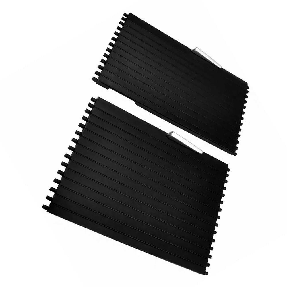 Console Cup Holder Roller Blind Cover Kit Suitable For BMW X5 E70 X6 E71 2007-2014.
