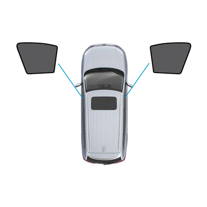 Magnetic Mesh Sun Blind Shades Suitable for Audi A4 Wagon B9 2016+On Front/Rear.