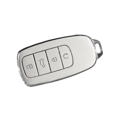 Car Remote Key Fob Case Cover TPU White Suitable For Chery Omoda 5