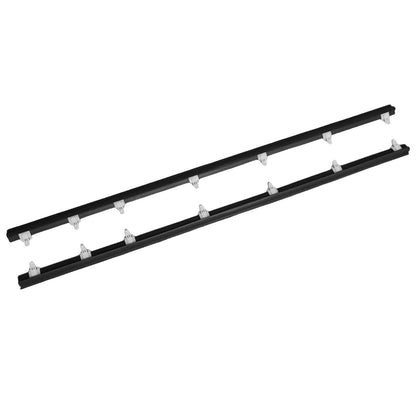 2x Front Outer Door Weatherstrips Suitable for Toyota LandCruiser 70 Series