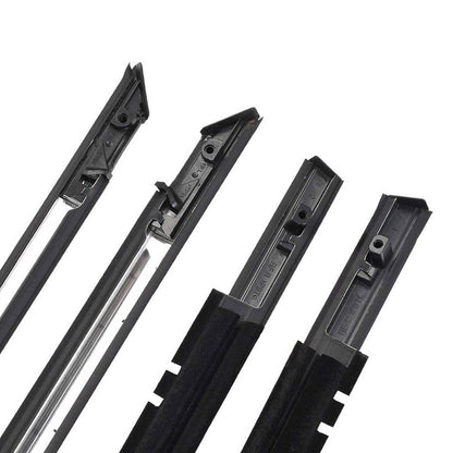 4x Window Glass Seal Weatherstrip Suitable for Honda Accord