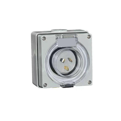 15A 3 Pin Power Inlet Suitable For Caravan Motor Home RV 250V Electrical Socket