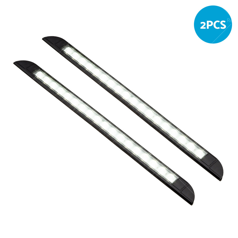 256mm 12V 9 LED Awning Light Touch Switch Strip Bar Caravan Camper Boat Marine.