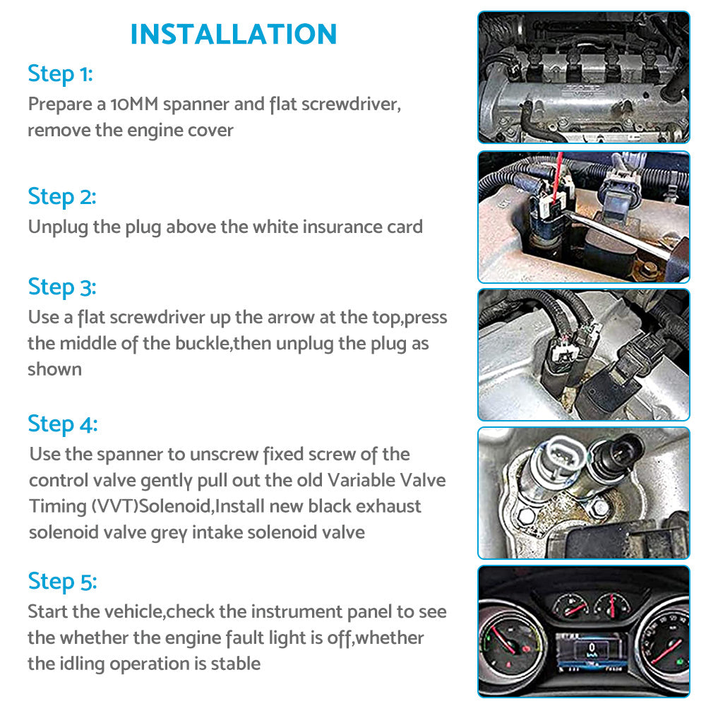 Intake Exhaust Camshaft Position Actuator Solenoid Fits For Holden Captiva 5 7.