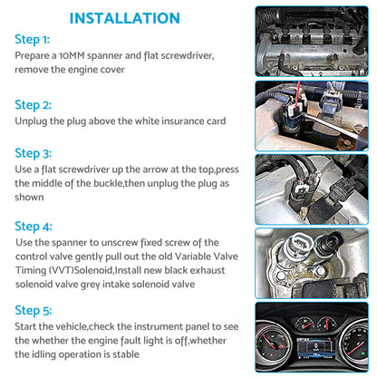 Intake Exhaust Camshaft Position Actuator Solenoid Fits For Holden Captiva 5 7.
