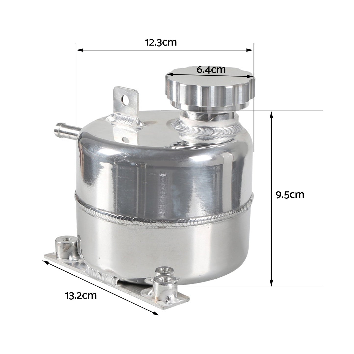 Coolant Expansion Tank Suitable For BMW Mini Cooper S R53 2002-2006 Silver