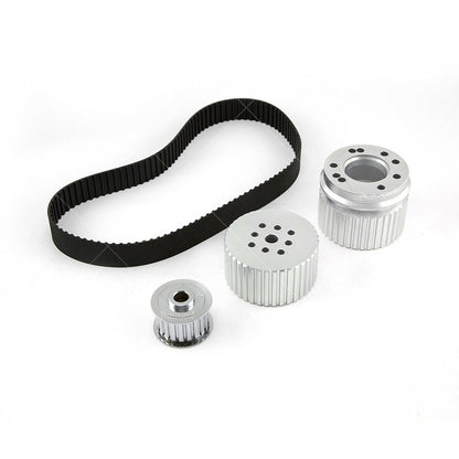 Small Block 302 351C Cleveland Gilmer  and  Belt Drive Pully Kit Suitable for Ford.