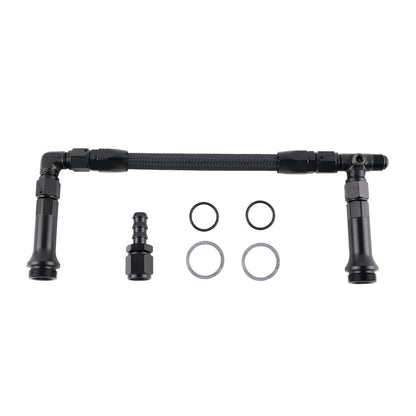 Braided AN6 Dual Feed Carburetor Fuel Line Double Pump Suitable For 4150 Holley Carburetor.