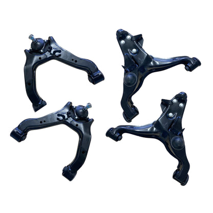 Front Upper Lower Control Arms Set Suitable for Mitsubishi Pajero NM NP 2.8L