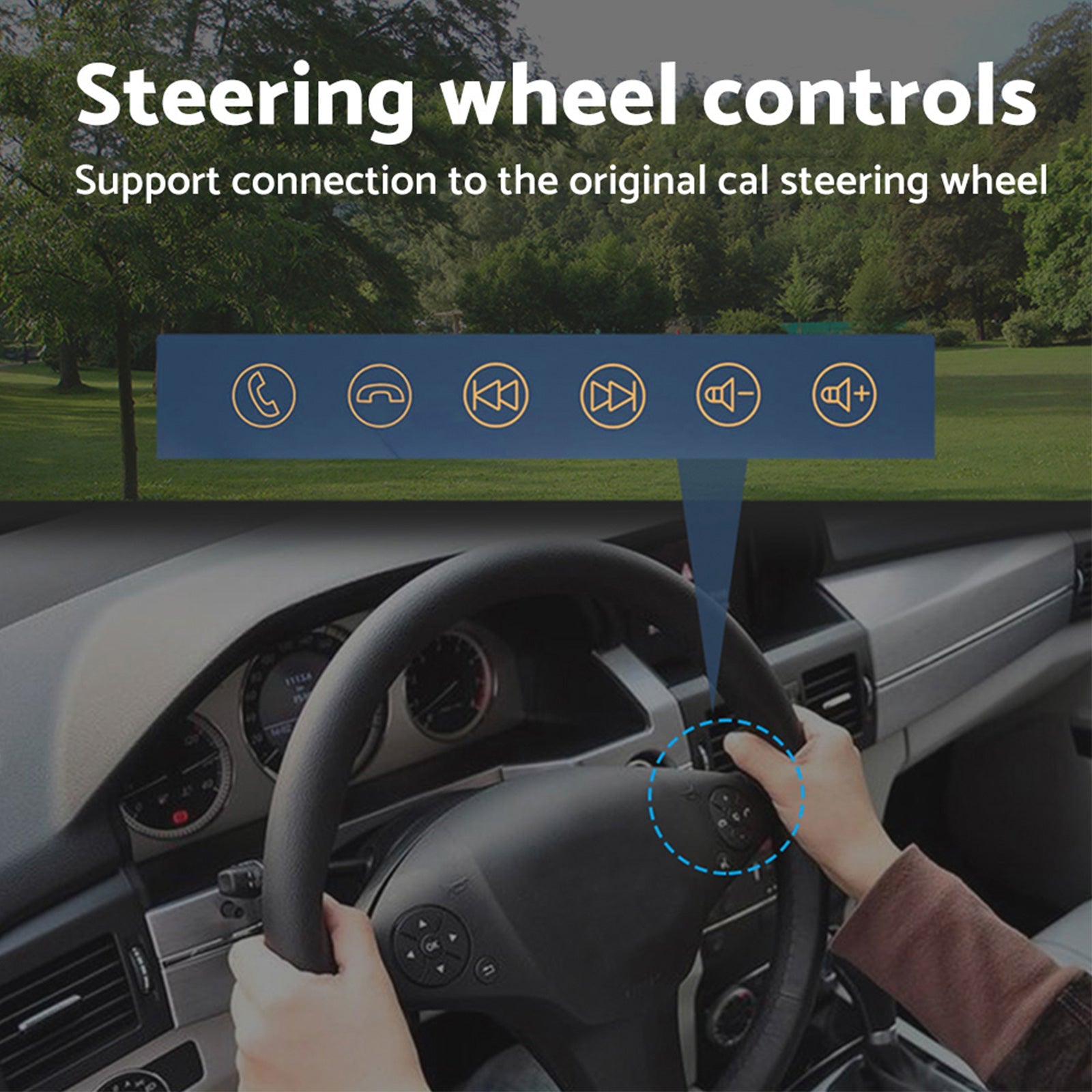 Android 13 Car Radio Wifi Stereo CarPlay Suitable for Toyota VIOS Yaris 07-12.