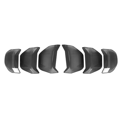 6x Tail Light Lamp Cover Trim Frame Suitable For Ford Mustang GT 2018-2022