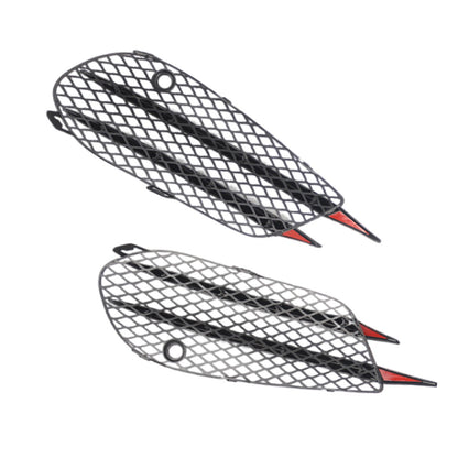 Pair Front Bumper Fog Lamp Grille Suitable for Mercedes-Benz C-Class W205 15-18.