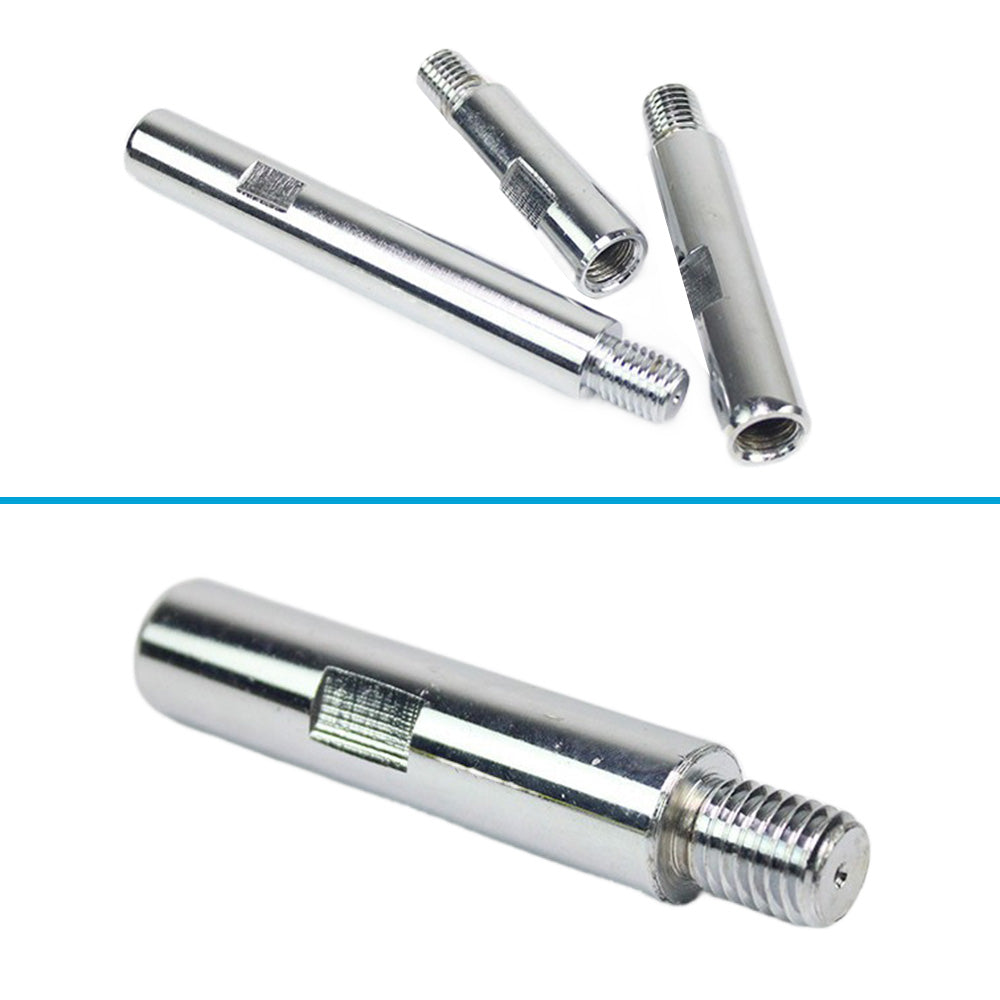 3X Angle Grinder Adapter Rod Extension Rod M14 Adapter Rod Polishing Accessories.