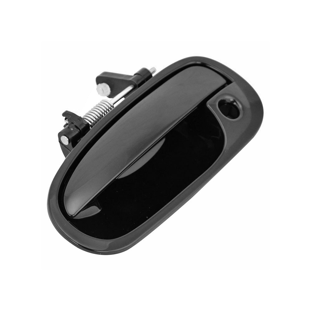 Smooth Black Front Left Outer Door Handle Suitable For Honda Civic EK 1995-2000.