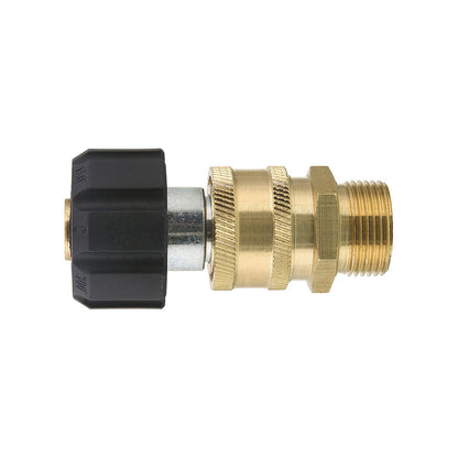 1 Pair Pressure Washer Quick Connect Couplers Suitable For 1″ or ¼″ – M22-14 Adapter Kit