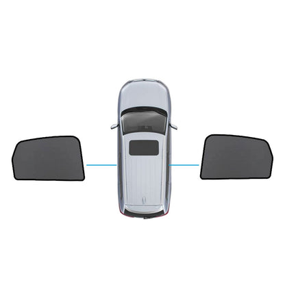 Magnetic Mesh Sun Blind Shades Suitable for Audi Q5 8R 2009–2016 On Front Rear.