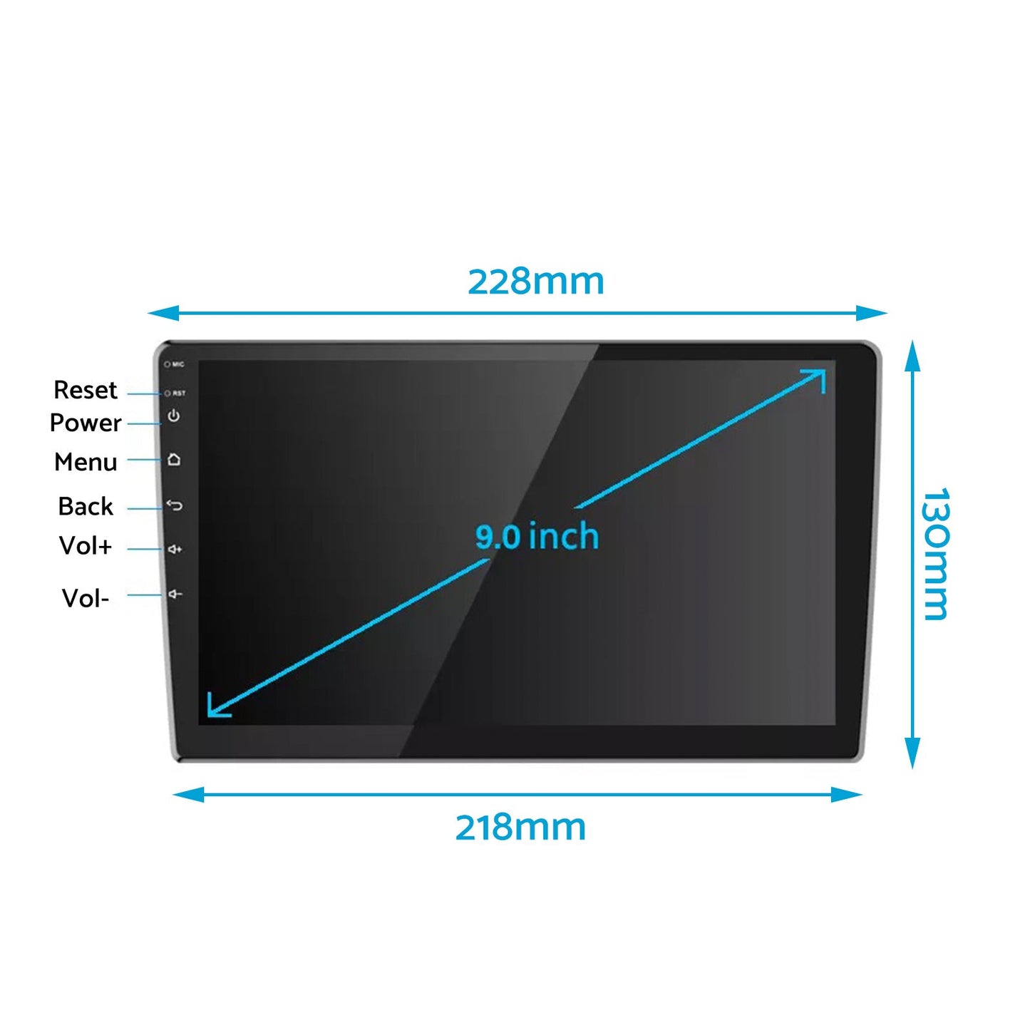 CarPlay Android 13 GPS Head Unit Suitable for Suzuki Swift 2011-2017