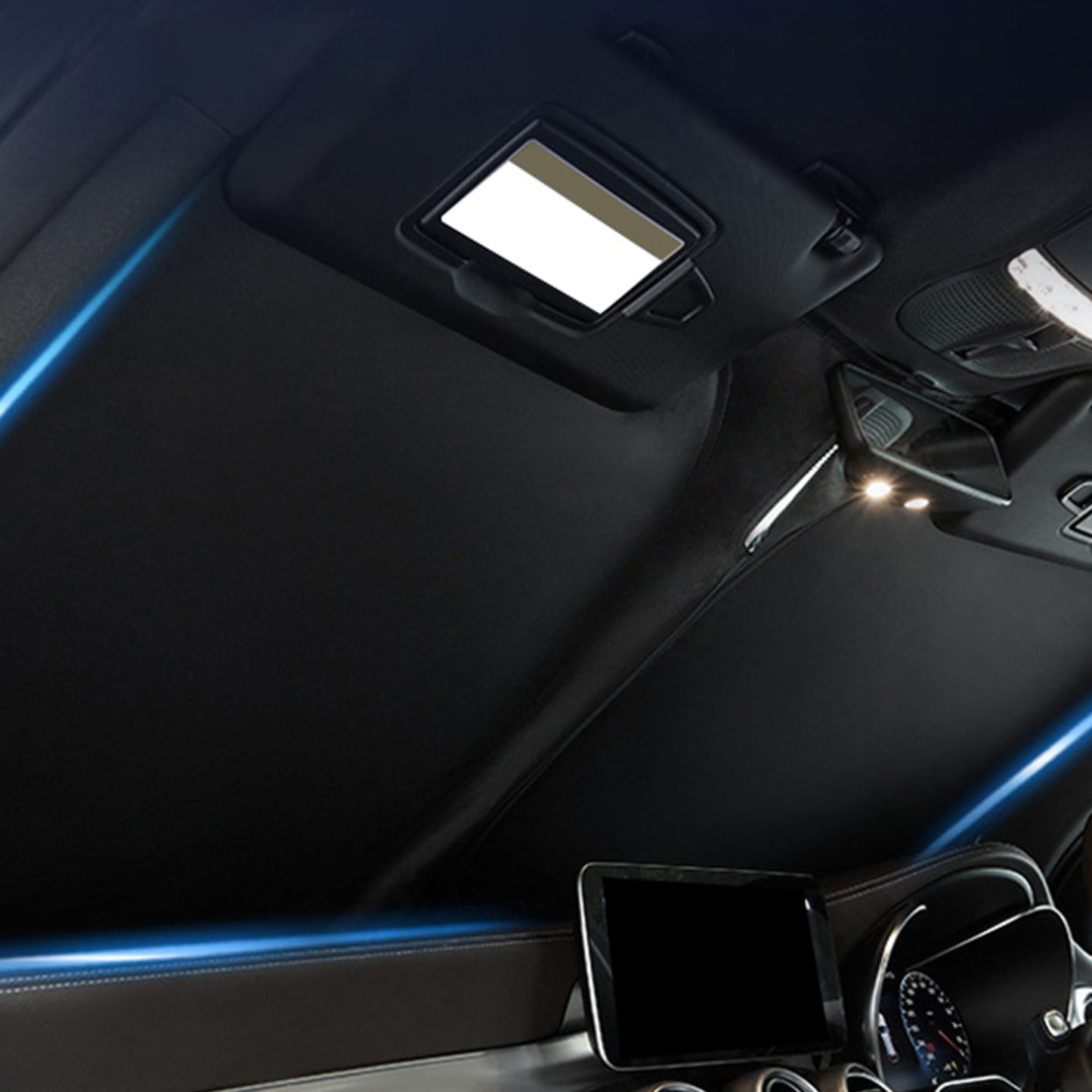 6 Layer WindScreen Sun Shade Suitable For Mazda CX-5 2017-2024 With Storage Bag.