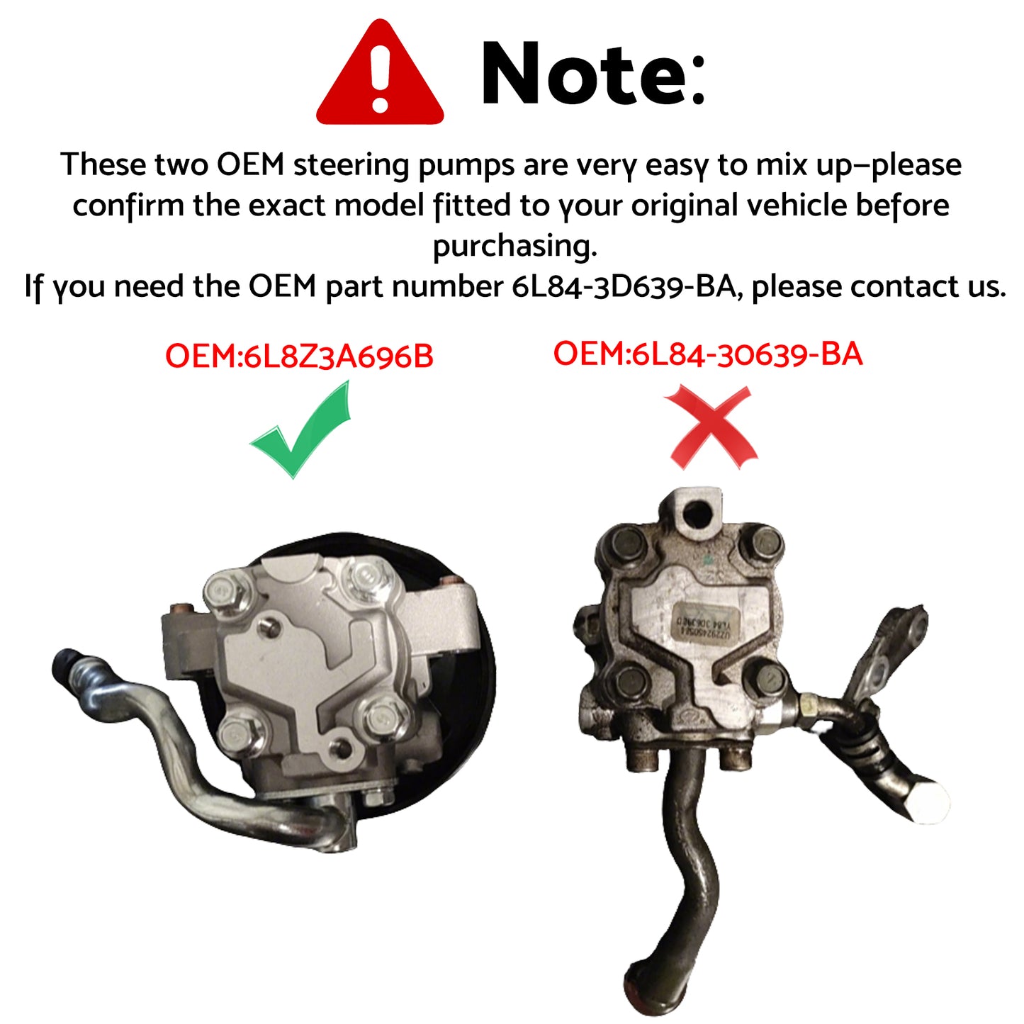 Power Steering Pump Suitable for Ford Escape 3.0L V6