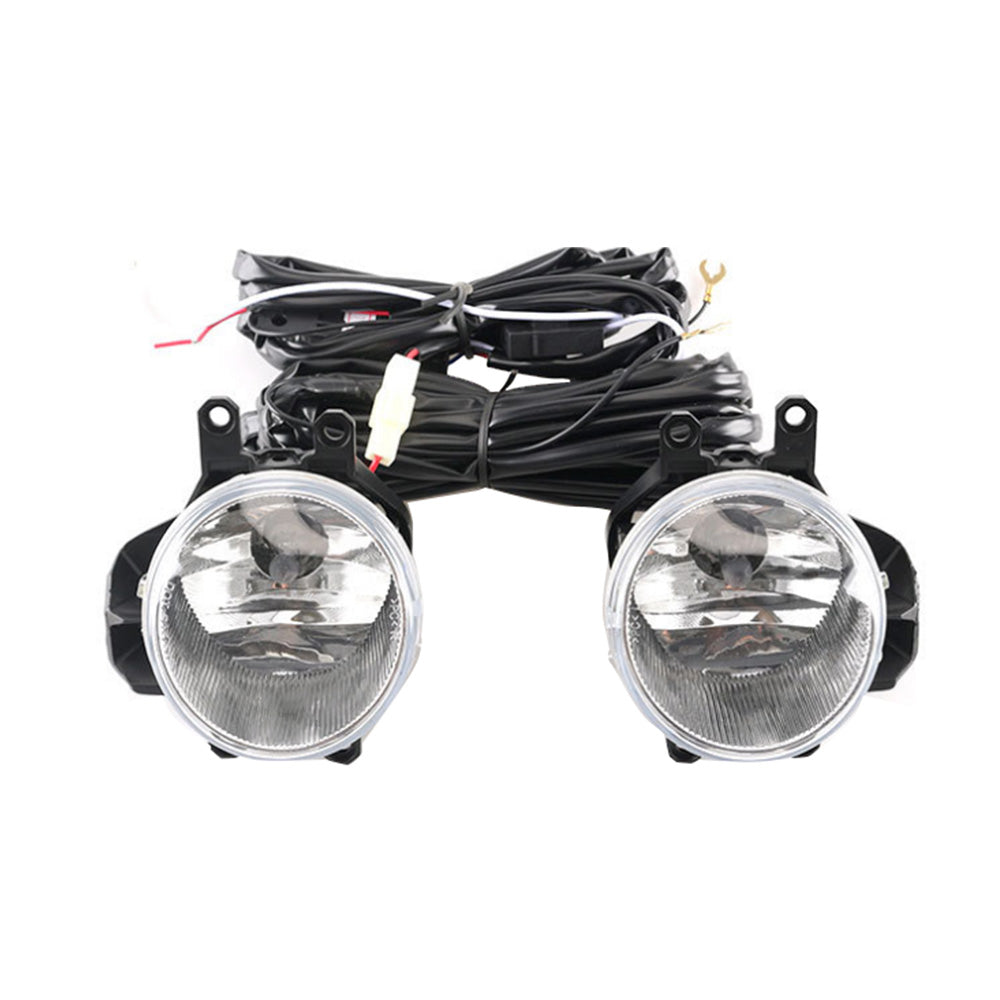 2x Front Grill Bumper Halogen Fog Lights Suitable For Toyota Yaris 2018-2019