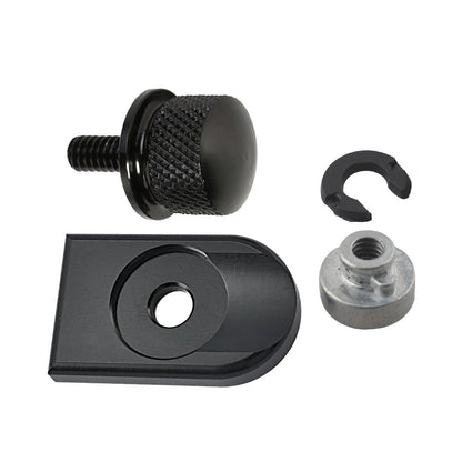 Seat Bolt Tab Screw Mount Nut Cover Kit Suitable For Harley-Davidson 1996-2020