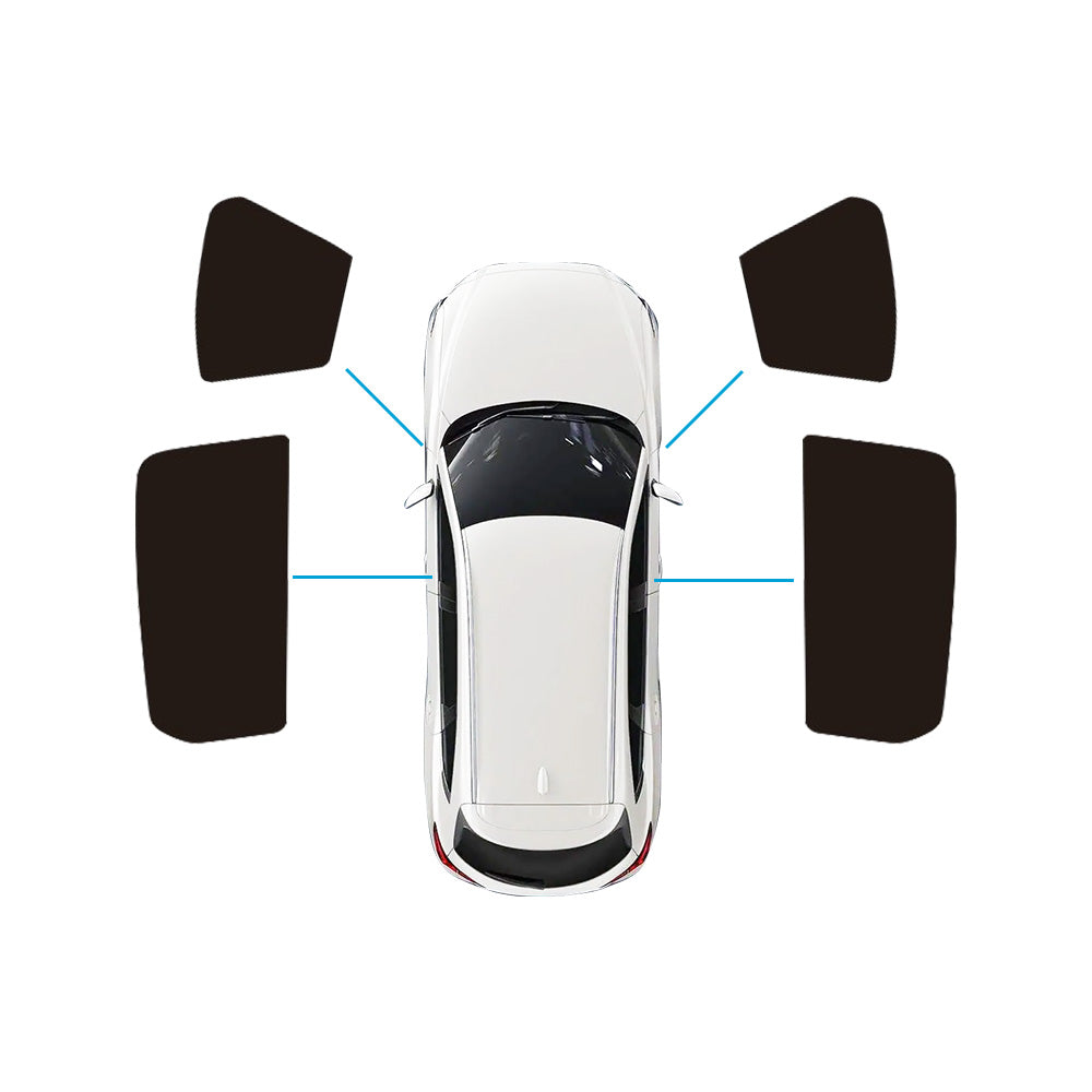 Magnetic Car Window Sun Shade Mesh Suitable For Mazda CX-8 2018-2023.