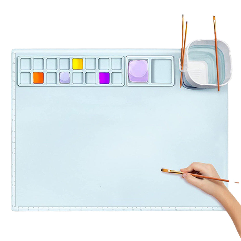 Silicone Art Mat Non-Stick Suitable For Resin Casting Crafts Painting Clay and Play.