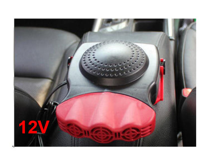 Portable Ceramic Heater Fan Defroster Demister DC 12V Suitable For Car, Truck & Vehicle