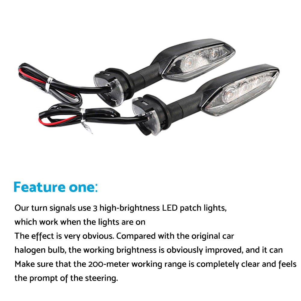 LED Turn Signal Light Suitable For Yamaha MT-01 MT-03 MT-25 MT-10 MT-07 MT-09.