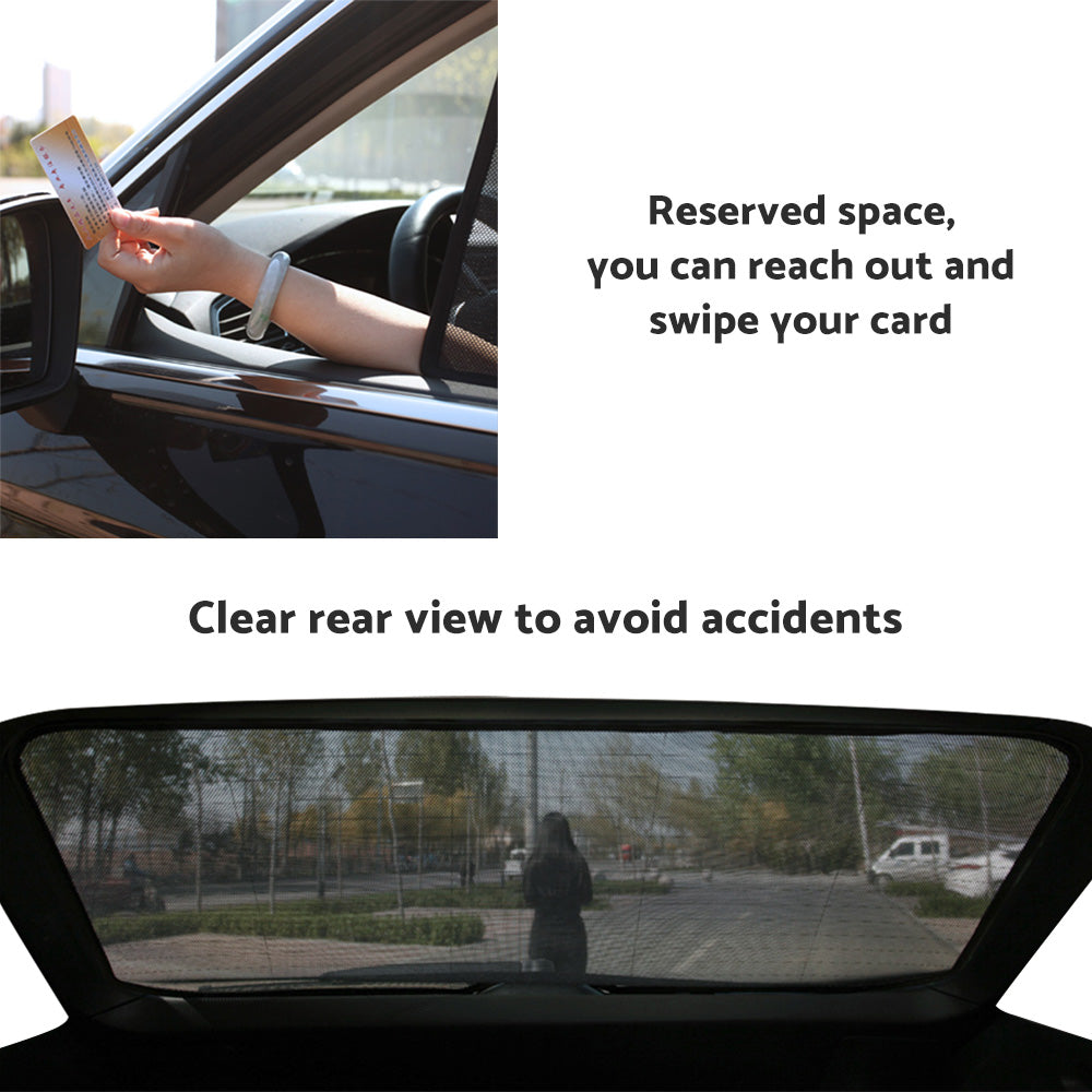 Magnetic Rear and Side Window Sun Shade Mesh Suitable For Toyota RAV4 2019-2023.