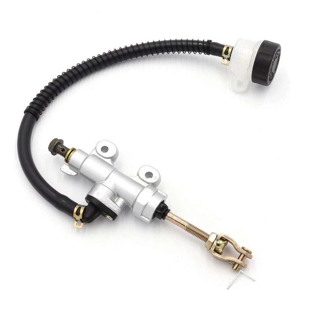 Rear Foot Brake Master Cylinder Pump Reservoir Suitable for Honda Yamaha Suzuki.