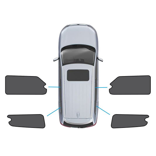 4x Car Window Shades Suitable for LDV G10 2014-Present Rear&Triangular.