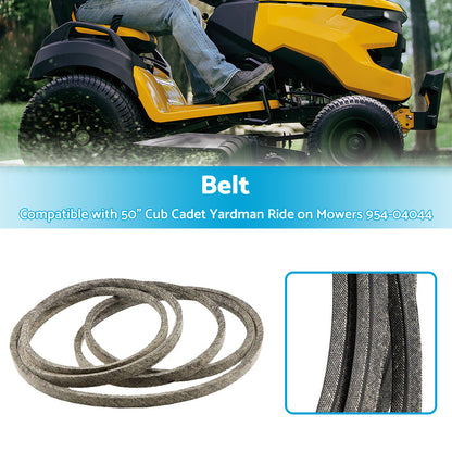 Deck Belt Suitable For 50 inch  Cub Cadet Yardman Ride on Mowers 954-04044 754-04044.
