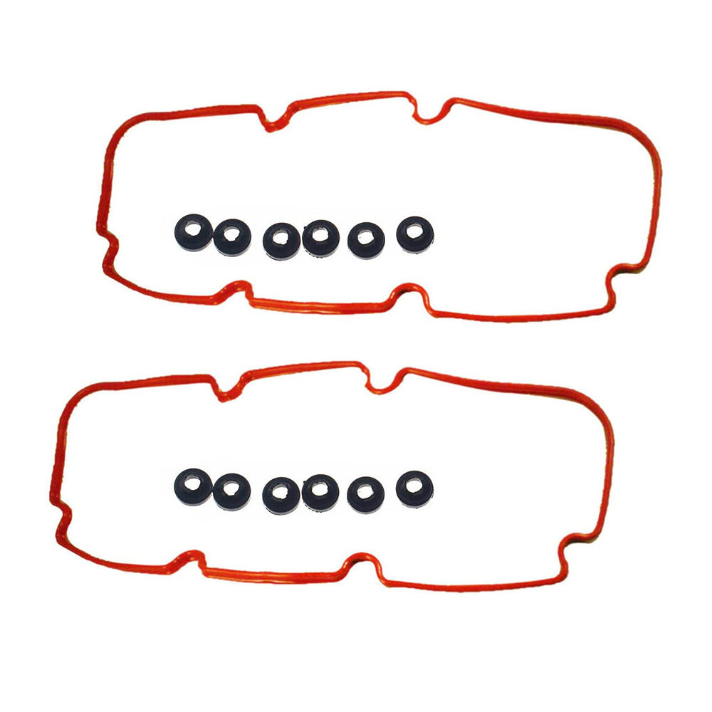 2x Valve Rocker Cover Gasket Sets Suitable For Holden Commodore V6 3.8 VS/VT/VX/VY