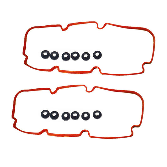 2x Valve Rocker Cover Gasket Sets Suitable For Holden Commodore V6 3.8 VS/VT/VX/VY
